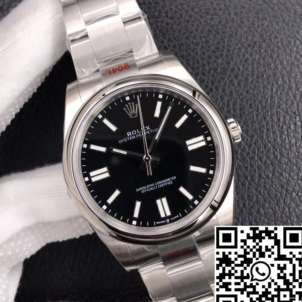 Rolex Factory 41MM M124300-0002 Perpetual EW Oyster Black Dial 0311